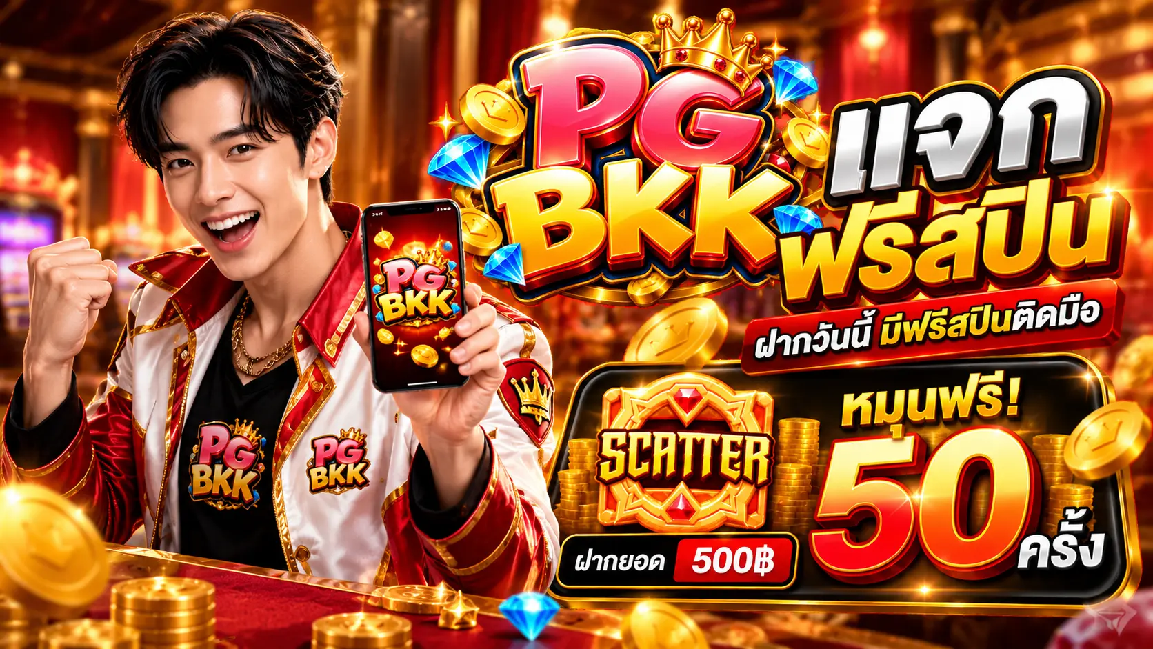 BKKPG โปรฝาก500